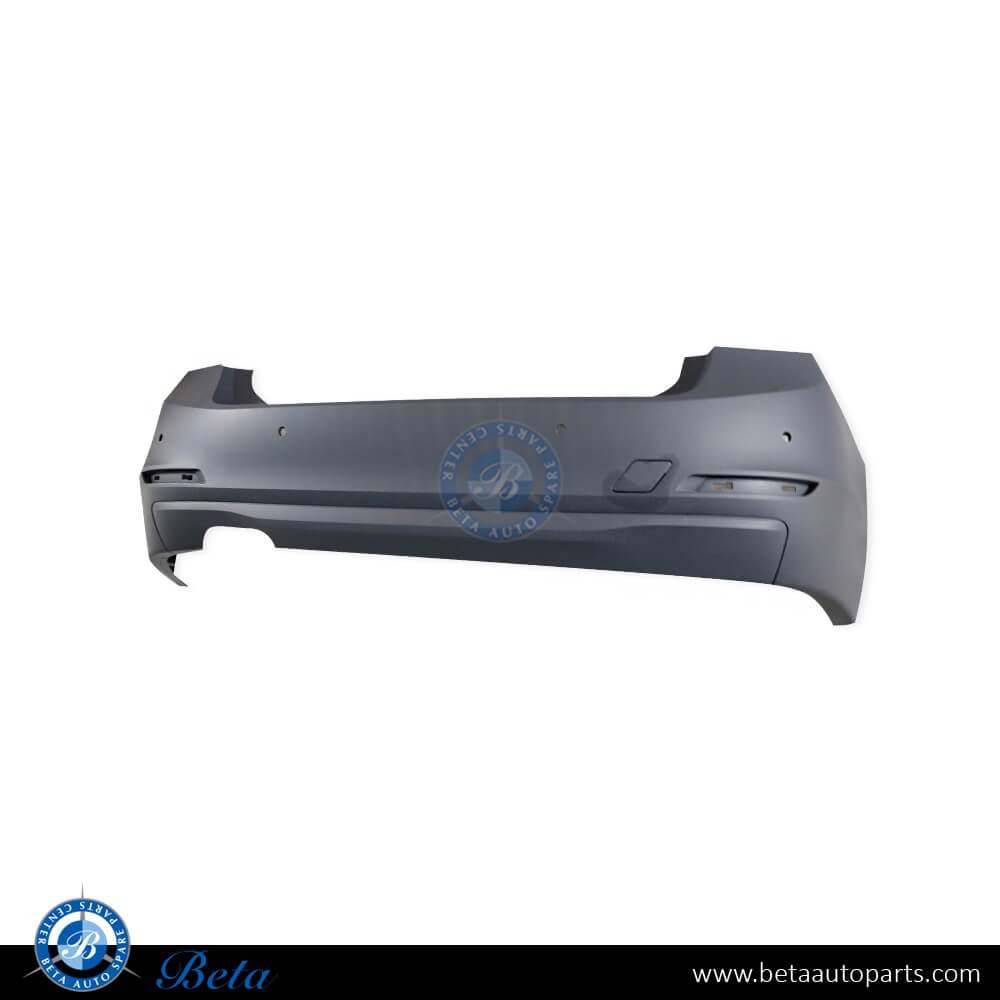 Rear Bumper with PDC without Moulding Hole 328I Standard for BMW 3 Series F30 2012-2015 models, Part Number 51127312728 Rear Bumper with PDC without Moulding Hole 328I Standard for BMW 3 Series F30 2012-2015 models, Part Number 51127312728